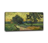 Niik Quadro paesaggio al tramonto di vincent van gogh falso d' autore stampa ...