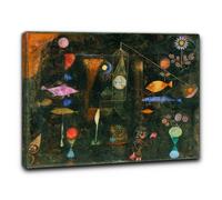 Niik Quadro pesce magico di paul klee falso d' autore stampa su tela