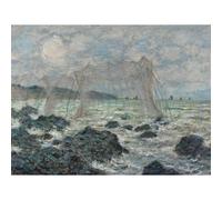 Niik Quadro reti da pesca a pourville di claude monet falso d' autore stampa ...