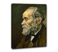 Niik Quadro ritratto di un anziano di vincent van gogh falso d' autore stampa...