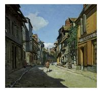 Niik Quadro rue de la bavole a honfleur di claude monet falso d' autore stamp...