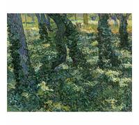 Niik Quadro sottobosco di vincent van gogh falso d' autore stampa su tela