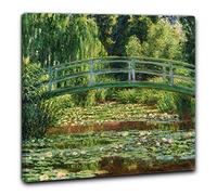 Niik Quadro il ponte giapponese di claude monet falso d' autore stampa su tela