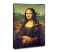 Niik Quadro + Telaio (BC) la gioconda di leonardo da vinci 100 x 66 x 1,7 cm falso d'autore stampa su tela