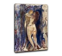 Niik Quadro vita e morte di edvard munch falso d' autore stampa su tela