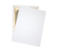 Niik Tela set 2 tele pittorica 50 x 70 x 1,7 cm in cotone bianca da dipingere