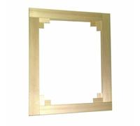 Niik Telaio Telai in Legno 20 x 25 x 1,7 cm professionale per intelaiare tele stampe quadri foto poster made in italy
