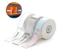 NIIMBOT 3 rotoli di adesivi con nome per bambini, etichette per stampante per etichette D11/D110/D101, impermeabili, ideali per Kita, asilo, scuola