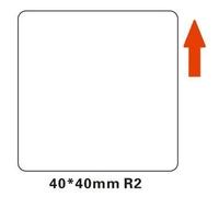 Niimbot etichette R A2A18518701, 40x40mm 180pz White per B21
