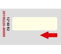 Niimbot etichette RP A2A68301301, 12x40mm 160pz LightYellow per D11 e D110