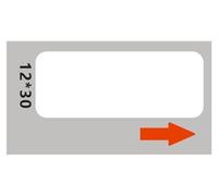 Niimbot A2A68601201, 12x30mm, 210pz, bianco etichette autoadesive