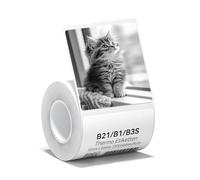 NIIMBOT B1 B21 B3S - Etichette termiche 2'*2" (50 x 50 mm) per alimenti, bicchieri, indirizzi, vestiti, piccole imprese, 150 pezzi per rotolo