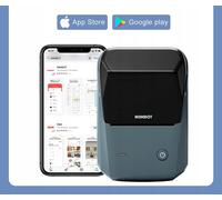 Niimbot B1 stampante termica Bluetooth verde-bianco + rullo