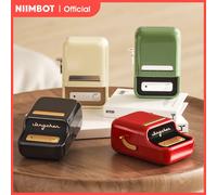 NiiMbot B21 Mini stampante termica Etichettatrice per codici a barre wireless Stampanti per etichette adesive portatili Bluetooth per ufficio commerciale
