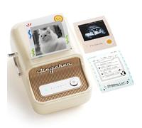 NIIMBOT B21 Pro Label Maker, stampante termica per etichette 300 DPI, etichettatrice Bluetooth con etichetta da 5,3 x 8,1 cm, per album di ritagli, artigianato fai da te, appunti, promemoria