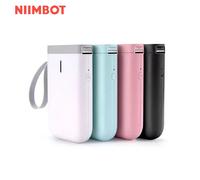 NIIMBOT D11 Stampante termica portatile wireless per etichette Piccola macchina per adesivi con supporto adesivo per cucina, camera da letto, ufficio