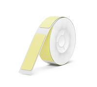 NIIMBOT D110/D11/D101 - Etichette autoadesive per scrivere, 12 x 40 mm, carta termica per scuola, casa, ufficio, piccole imprese, 1 rotolo di 160 etichette (giallo)