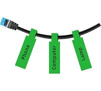 Niimbot Etichetta adesiva per cavo termico D11/D110, verde, dimensioni 12,5 x 109 mm (confezione da 65)