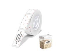 NIIMBOT Etichetta termica per D11 D110 D101 H1S, adesivo impermeabile (12 * 30 mm), 210 pezzi per rotolo