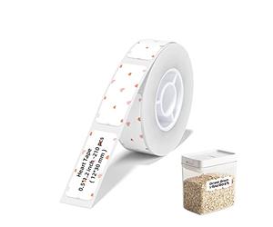 NIIMBOT Etichetta termica per D11 D110 D101 H1S, adesivo impermeabile (12 * 30 mm), 210 pezzi per rotolo