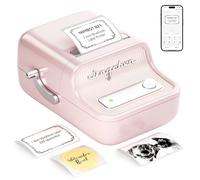 NIIMBOT Etichettatrice B21, stampante per etichette Bluetooth senza inchiostro, 5 cm, portatile, per piccole imprese, Marson Jar, logo, abbigliamento, spedizione, candele e gioielli, ideale per regali