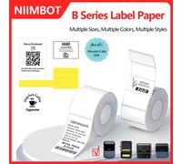 Niimbot Etichette Adesive Colore Trasparente Etichetta Termica Nastro Autoadesiva Carta Tag Stampante Adesivi Per Niimbot B1 B21 Stampante