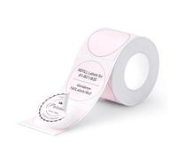 NIIMBOT Etichette per Etichettatrice B1/B21/B21 Pro/B3S, 46x46mm,160 pezzi per rotolo,etichette impermeabili per la conservazione e l'organizzazione della dispensa della cucina,Unicone