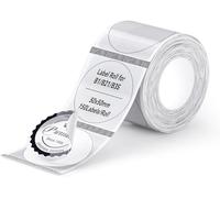 NIIMBOT Etichette per Etichettatrice B1/B21/B21 Pro/B3S,50x50mm,150 pezzi per rotolo,etichette impermeabili per la conservazione e l'organizzazione della dispensa della cucina,Trasparente
