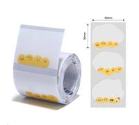 Niimbot etichette T 1EA00704601, 41x31mm 220pz Emoji per B21, B21S, B3, B1S