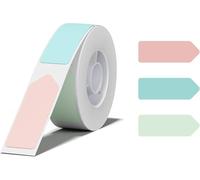 NIIMBOT Etichette Termiche Adesive per NIIMBOT Etichettatrice D110 D11 D101 H1S, 14 x 40 mm, 160 etichette, Freccia a colori