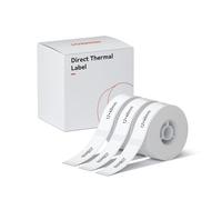 NIIMBOT JADENS D110, nastro termico per etichettatrice D11/D110/D101, 12 x 40 mm, 160 nastri/rotolo, 3 rotoli, JADENS D110, nastro termico per etichette per casa e ufficio, bianco