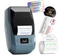 NIIMBOT M2 Stampante per etichette Trasferimento Termico, 300DPI Etichettatrice Colore autoadesivo per Ufficio, Piccola Impresa, Giardino, Compatibile con Cellulari e PC