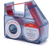 NIIMBOT Nastro di etichettatura,nastri di ricambio per stampante di etichette a trasferimento termico B18/N1,stampa trasparente, lunga durata, fino a 16 metri,Rosso