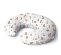 Niimo® Cuscino Allattamento - per Allattamento al Seno e Biberon | 15,5 x 39 cm, Rivestimento 100% Cotone, OEKO-TEX® Standard 100, Sfoderabile, Traspirante e Lavabile in Lavatrice