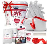 Niimo® Kit Calco Mani Coppia 'I Love You' - Stampo 3D in Gesso