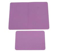 Niiyen 2 pcs tappetini resistenti al calore, tappetino che resiste al calore per il sito della friggitrice ad aria accesa, tappetini a silicone ignifugo per bancone da, senza