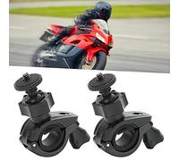 Niiyen 2PCS Supporto per Dash Cam per Auto Supporto per Auto Leggero Moto Supporto Tubo Morsetto HD 076A Supporto per Dash Cam per Auto Bicicletta Staffa per Bicicletta Moto Auto