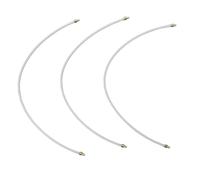 Niiyen 3 Pezzi Tubo per Caffè Latte 4mm Acciaio Inossidabile Plastica Montalatte Tubo Accessori per Macchina da Caffè Sostituzione Facile Installazione per Macchina da Caffè (400 mm/15,7 pollici)