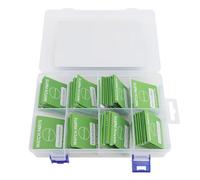 Niiyen 49pcs O-Ring Watch Gall Sostituzione kit rondelle di orologio per impostare lo strumento di riparazione a prova di acqua per sigillare il coperchio posteriore dell'orologio (Bianco)