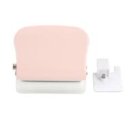 Niiyen 5 Hole Paper Puncher, Loose Binders Binding Systems, Binding Machines, Leaf Paper Puncher for A4 A5 B5 Notebook Scrapbook (Rosa)
