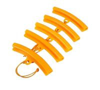 Niiyen 5x Car Tire Changer Guard Rim Protector, Tyre Wheel Changing Edge Savers Tool, 5 Pcs Wheel Changing Rim Savers for Car Accessories for Motorcycle SUV (Orange)