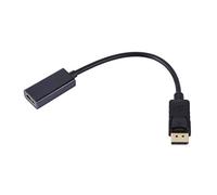 Niiyen Display Port a Adattatore, Cavo Adattatore Displayport DP Maschio a Femmina, Adattatore convertitore Cavo Displayport Maschio a Femmina DP Adatto per PC Desktop e Laptop Connect