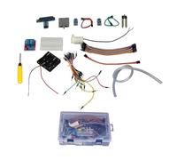 Niiyen Kit di espansione a Scheda di Sviluppo Microbit V2.2 - Programmazione Grafica a Doppia modalità e Python per i progetti di apprendimento e Fai -da -Te, Kit di apprendimento