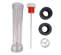 Niiyen LZS-40 (D) Plastic Tube Type Liquid Flowmeter, Highly Accuracy Waterflow Flowmeter 1-10m³/H Range, for Oxygen Air Gas