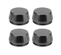Niiyen Tappi Centro Ruota, Dadi ad Alette, Tappo Centrale cerchione, 4 Pezzi 56mm/2,2 Pollici coprimozzo coprimozzo coprimozzo Universale copricerchio in Lega di Alluminio(Nero)