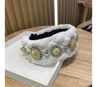 Niiyyjj Fascia per capelli da donna in spugna per lavare il viso, ampia fascia imbottita per la cura della pelle trucco fascia per capelli in
