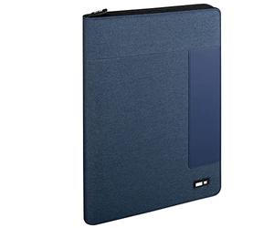 NIJI ITALIANA Portablocco Bicolore A4, Blu
