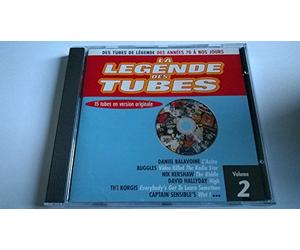 NIK KERSHAW-CAPTAIN SENSIBLE'S-MURRAY HEAD-SILVER POZZOLI-KIM WILDE-DANIEL BALAVOINE-BUGGLES-JOHN MILES-SCORPIONS-DAVID HALLYDAY-THE KORGIS-GILBERT MONTAGNE-CAT STEVENS-APHRODITE'S CHILD-BRENDA LEE - LA LEGENDE DES TUBES VOL 2