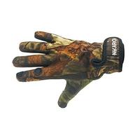 Nikaro Guanto da tiro in neoprene Camo per paintballing, pesca, caccia, attività all'aperto, Mimetico, L