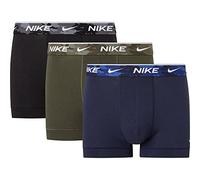 Nike 0000KE1008 Trunk Boxer da Uomo Uomo Olive Camo/Navy Camo/Grey Camo XL